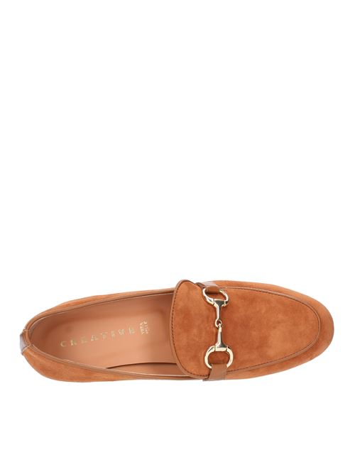 Suede moccasins model 6052 222 CREATIVE | 6052 222CUOIO